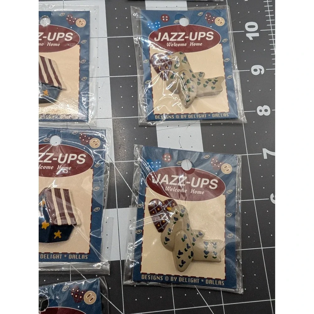 Jazz ups by Delight Resin Plastic craft minis lot‎ 10 Birds & Birdhouses sealed